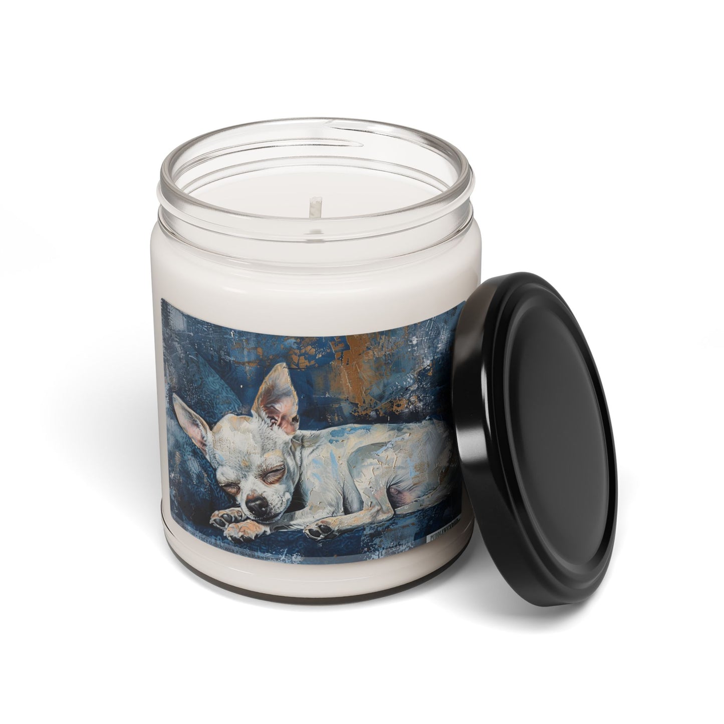 Charming Chihuahua Memorial Candle, Cozy Dog Lover Gift