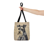 Charming Schnauzer Tote Bag – Artistic, Durable & Eco-Friendly