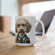 Charming Poodle Professor Mug – Unique Dog Lover Gift