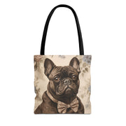 French Bulldog Tote Bag – Classic Brindle Design for Dog Lovers