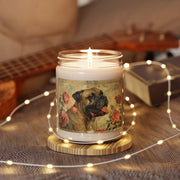 Mastiff Rose Vintage Candle - Dog Lover’s Gift & Memorial Keepsake