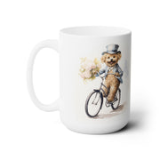 Charming Poodle Bicycle Adventure Mug – Perfect for Dog Lovers