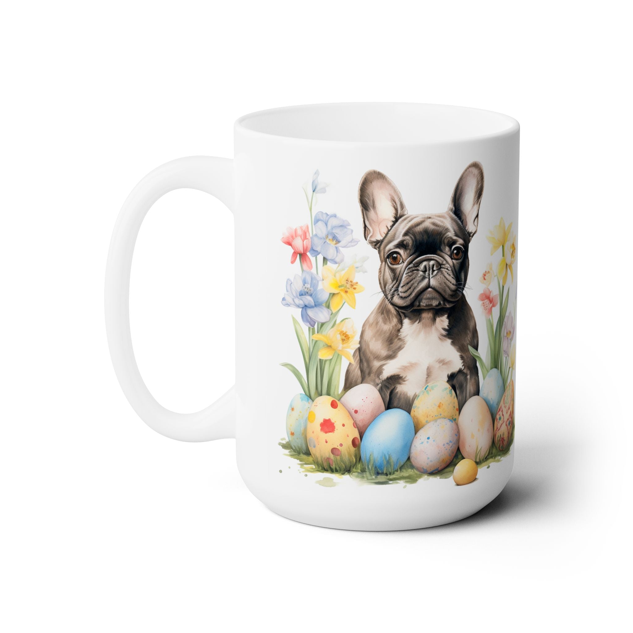 Frenchie Easter Delight Mug – French Bulldog Gift for Dog Lovers