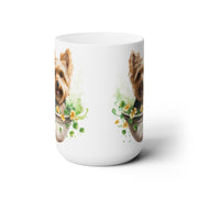 Yorkshire Terrier St. Patrick’s Day Coffee Mug – Yorkie Lover Gift