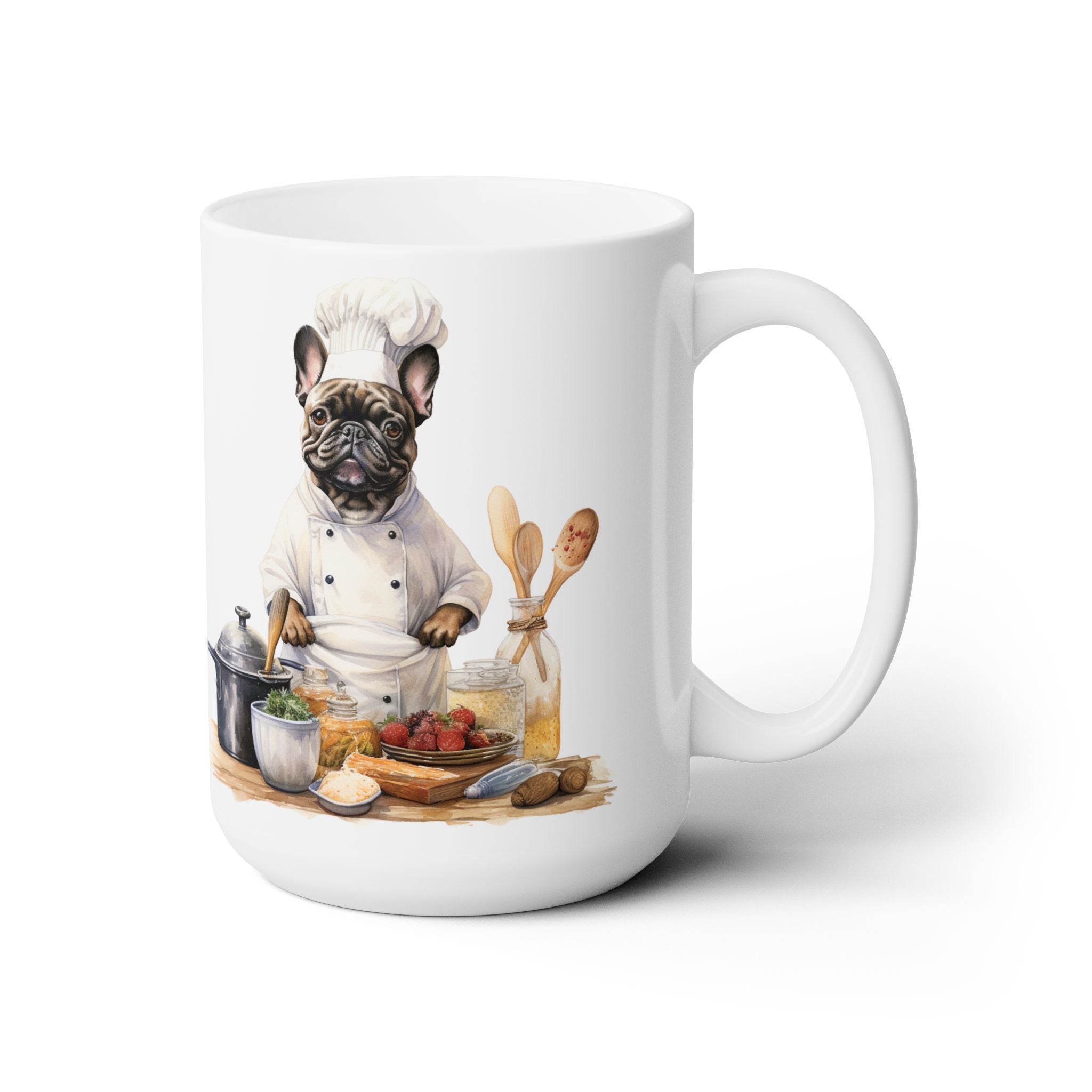 French Bulldog Chef Coffee Mug - Perfect Gift for Dog Lovers