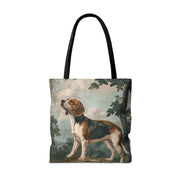 Beagle Charm Canvas Tote Bag - Artistic Eco-Friendly Dog Lover Gift