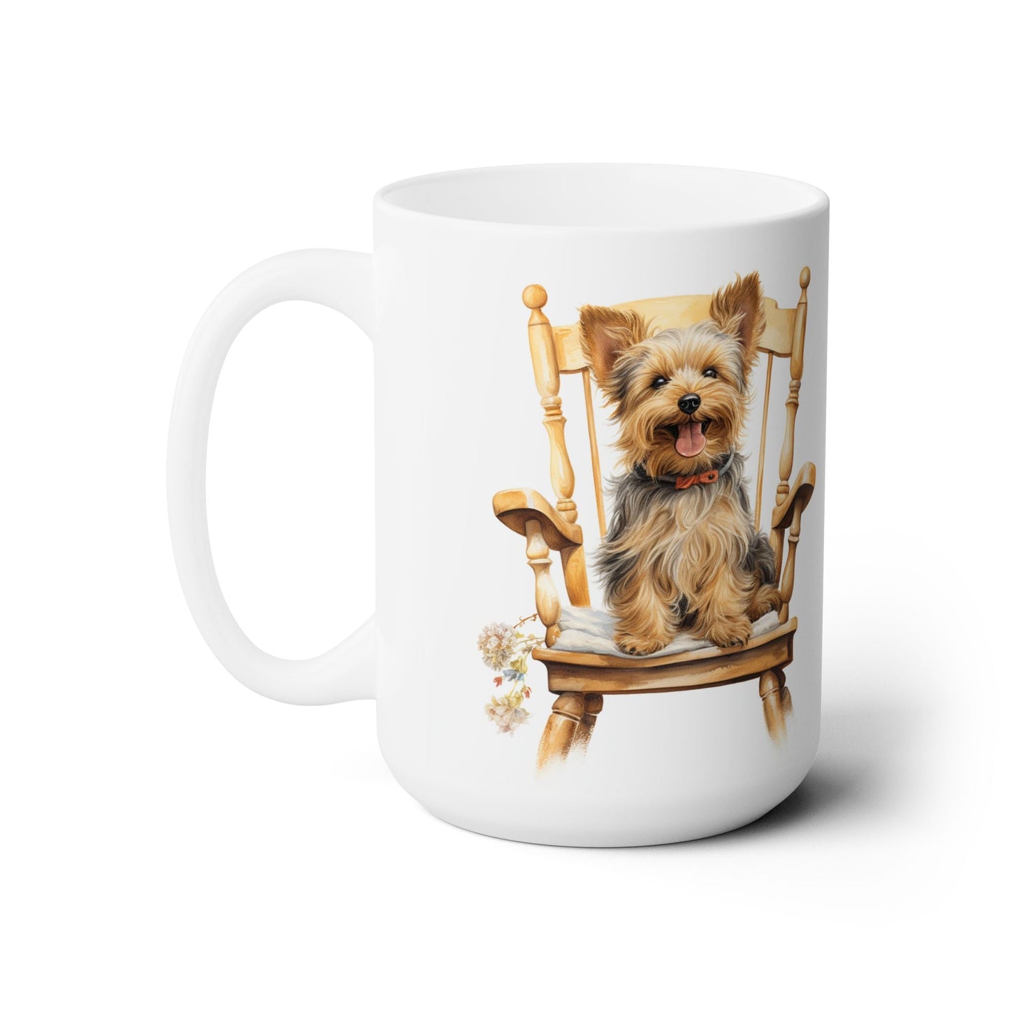 Yorkie Charm Ceramic Coffee Mug – Perfect Yorkie Lover Gift