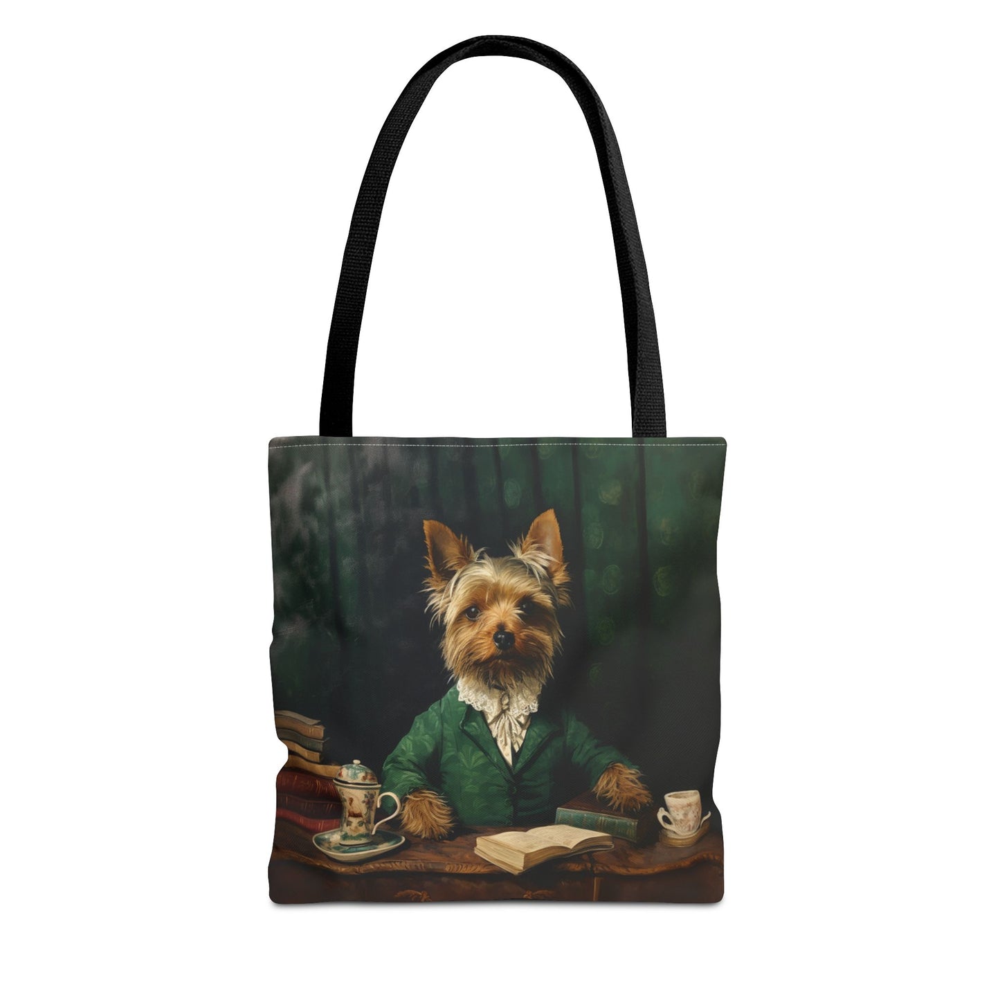 Charming Yorkshire Terrier Scholar Tote Bag – Eco-Friendly Gift for Dog Lovers