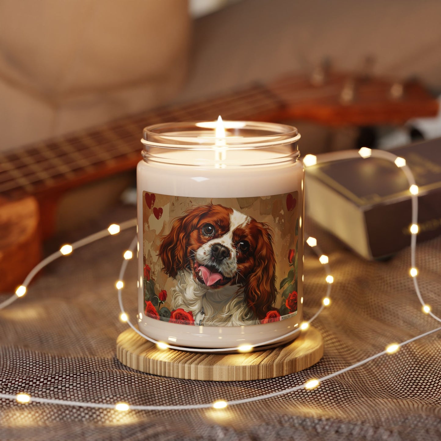 Cavalier King Charles Spaniel Candle – Heartwarming Gift for Dog Lovers