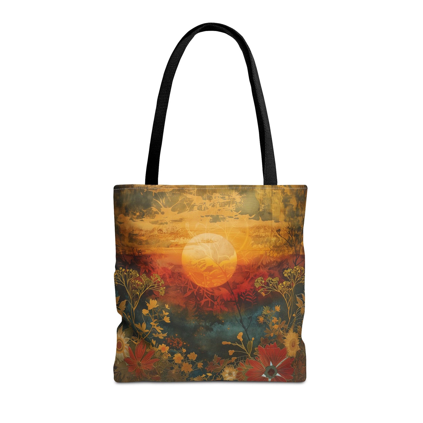 Sunlit Meadow Canvas Tote Bag – Eco-Friendly Gift for Nature Enthusiasts