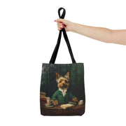 Charming Yorkshire Terrier Scholar Tote Bag – Eco-Friendly Gift for Dog Lovers