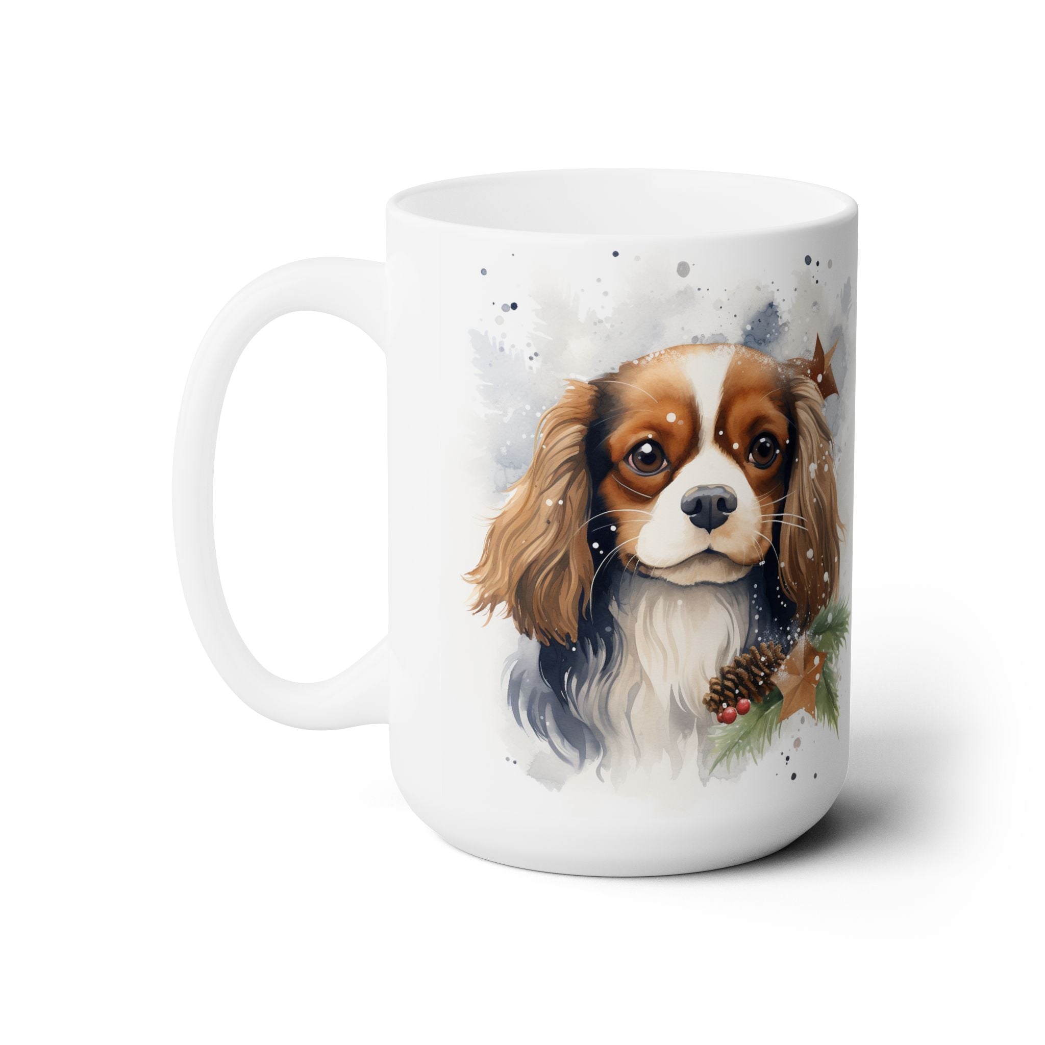 Cavalier King Charles Spaniel Christmas Mug - Cozy Holiday Gift - Darwin & Rose