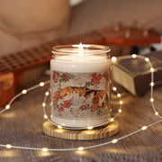 Beagle Rose Garden Soy Candle, Perfect Gift for Dog Lovers