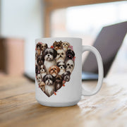 Shih Tzu Lover's Heart Mug - Adorable Dog Design, Perfect Gift