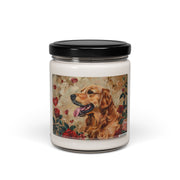 Golden Retriever Memorial Candle – Pet Lover Gift with Artistic Design