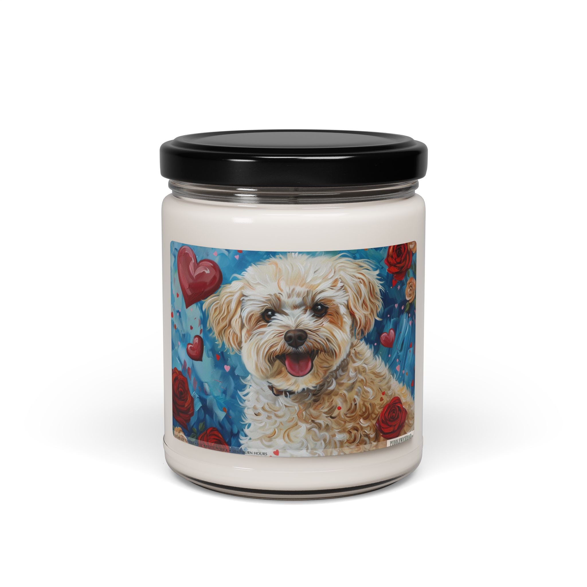 Maltipoo Puppy Soy Candle - Heartwarming Gift for Dog Lovers