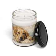 Golden Retriever Candle – Cozy Art Piece for Dog Lovers