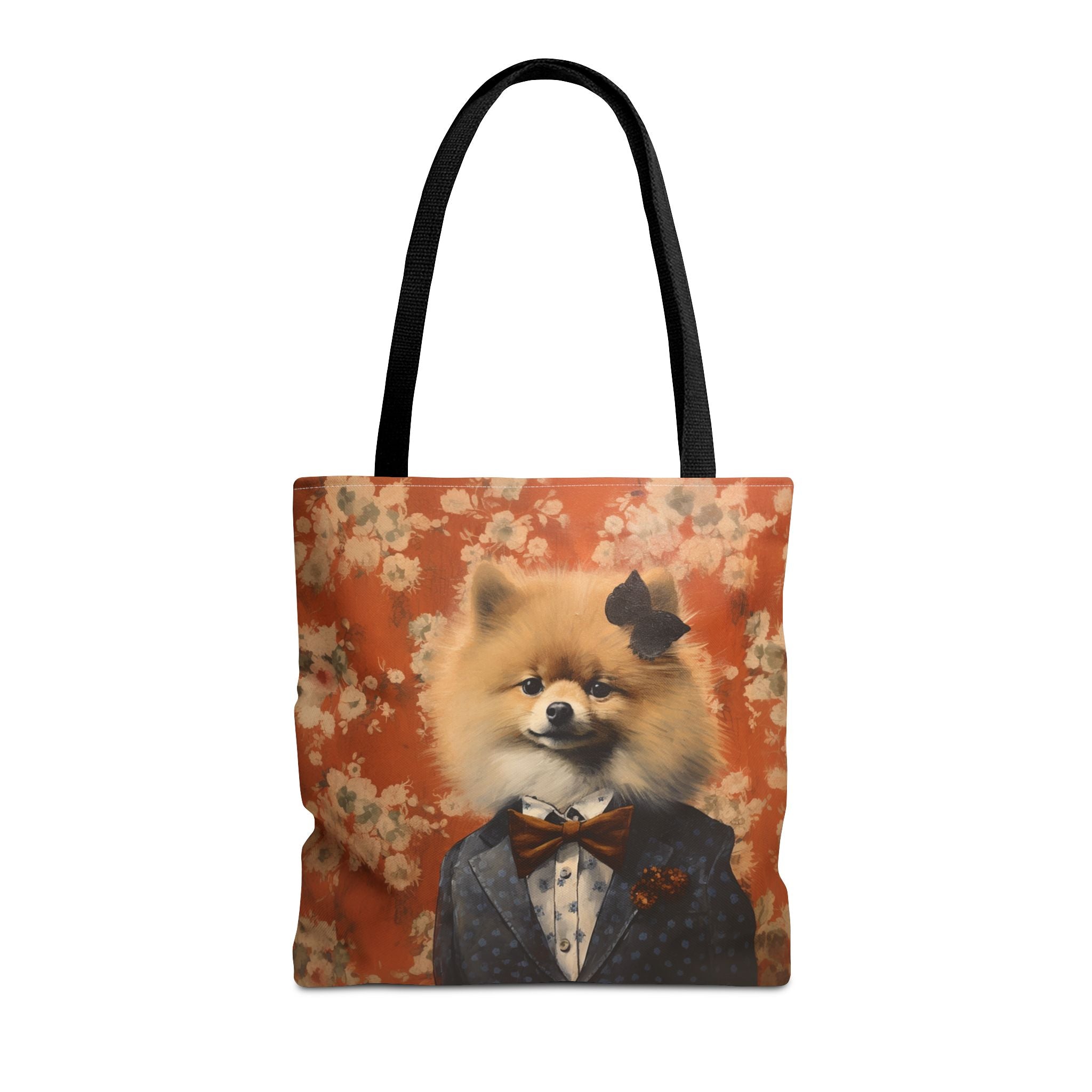 Stylish Pomeranian Tote Bag, Eco-Friendly Gift for Dog Lovers