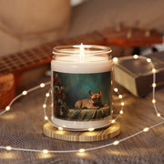 Elegant French Bulldog Candle – Vintage Art Pet Lover Gift