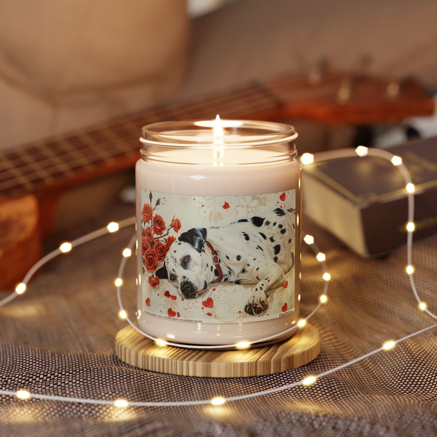 Dalmatian Love Candle – Heartfelt Gift for Dog Lovers