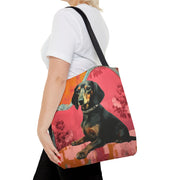 Dashing Dachshund Tote Bag – Artistic Reusable Eco-Friendly Gift