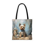 Yorkie Charm Tote Bag – Elegant Yorkshire Terrier Design