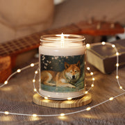 Shiba Serenity Candle – Vintage Memorial Gift for Dog Lovers