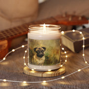 Pug-Inspired Soy Candle – Adorable Gift for Dog Lovers