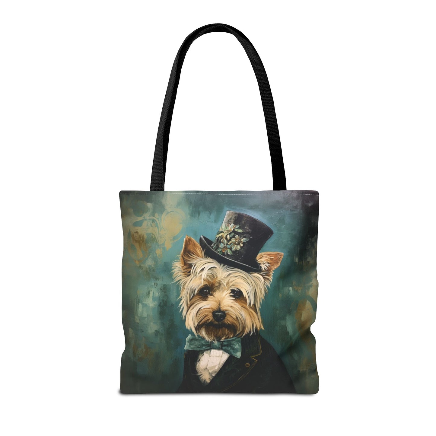 Yorkie Gentleman Tote Bag – Stylish Gift for Dog Lovers and Shoppers