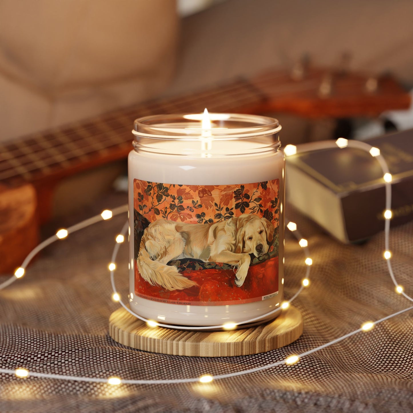 Golden Retriever Cozy Nostalgia Candle – Pet Lover Gift