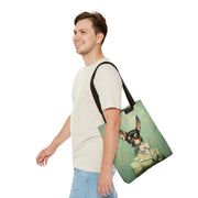 Chihuahua Dapper Style Tote Bag, Eco-Friendly Canvas Gift for Dog Lovers