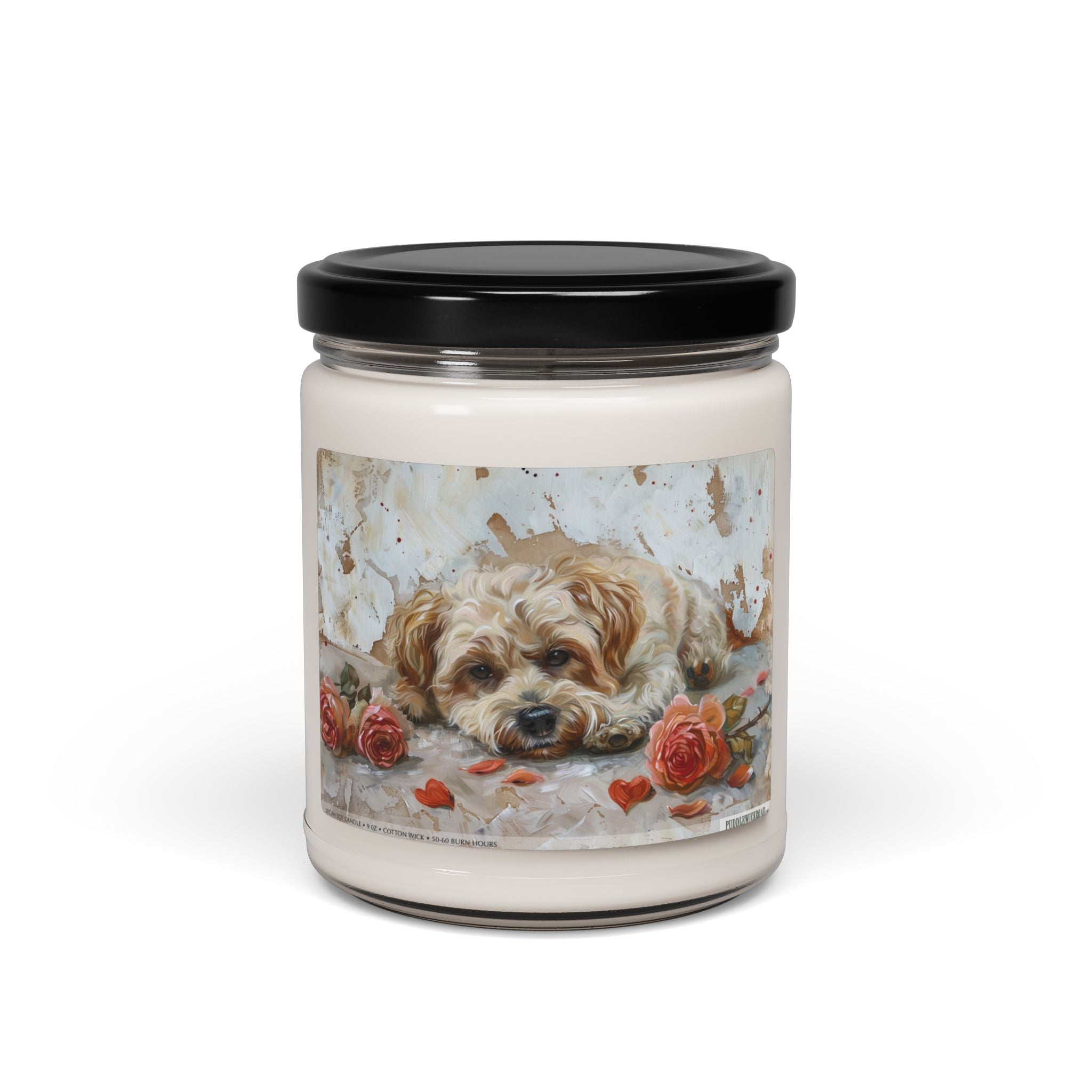 Maltipoo Puppy Love Candle - Pet Memorial & Gift for Dog Moms - Darwin & Rose