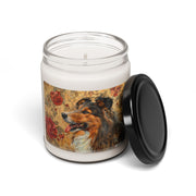 Rustic Collie Candle – Vintage Art Gift for Dog Lovers