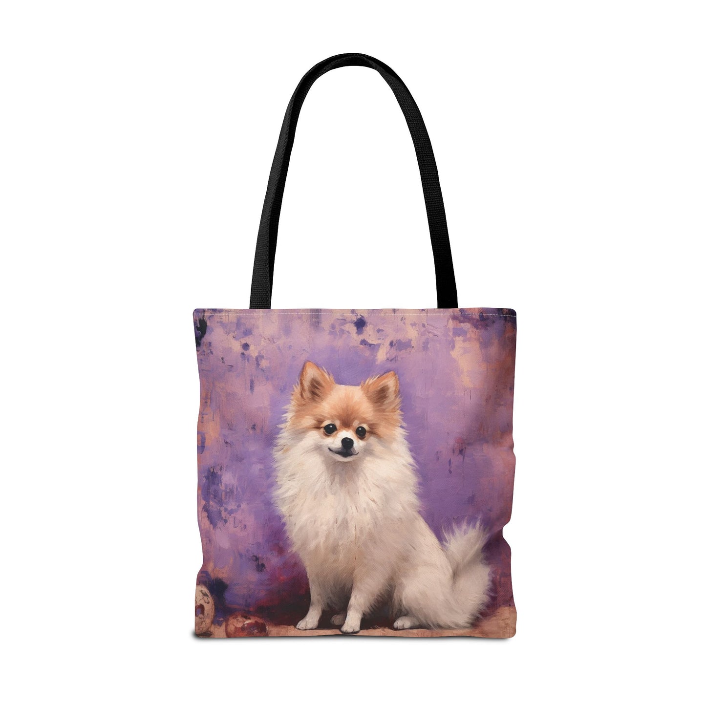 Pomeranian Canvas Tote Bag, Adorable Dog Lover's Eco Gift