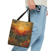 Sunlit Meadow Canvas Tote Bag – Eco-Friendly Gift for Nature Enthusiasts