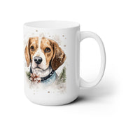 Beagle Lover’s Holiday Mug – Festive Dog Mom Coffee Cup