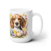 Beagle Easter Mug – Adorable Springtime Coffee Gift for Dog Lovers