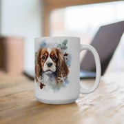 Cavalier King Charles Spaniel Winter Mug - Cozy Cavie Dog Lover Gift - Darwin & Rose