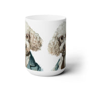 Poodle Professor Mug – Adorable Doodle Lover Coffee Cup Gift