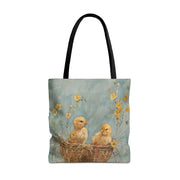 Sweet Spring Chicklings Tote Bag, Perfect for Easter and Everyday Use