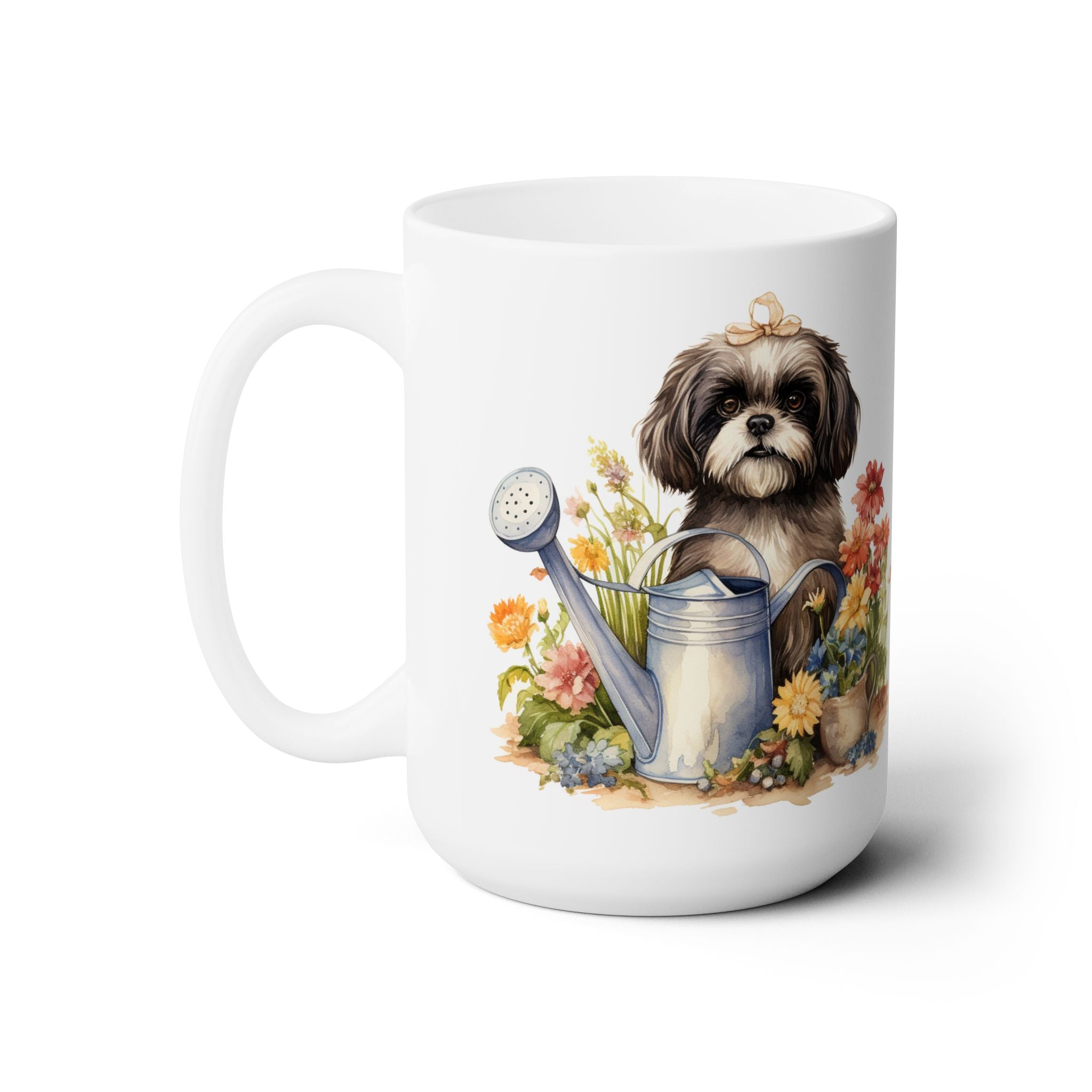 Shih Tzu Garden Delight Coffee Mug - Darwin & Rose