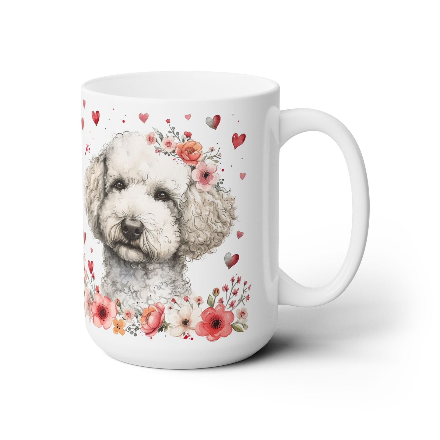 Poodle Love Valentine's Day Mug - Perfect Gift for Dog Moms