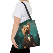 Yorkie Elegance Tote Bag – Chic Eco-Friendly Gift for Dog Lovers