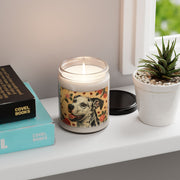 Dalmatian Love Candle – Vintage Dog Art Soy Candle Gift