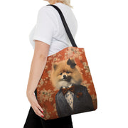 Stylish Pomeranian Tote Bag, Eco-Friendly Gift for Dog Lovers