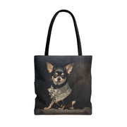 Chic Chihuahua Tote Bag – Artistic Canvas for Dog Lovers and Everyday Use