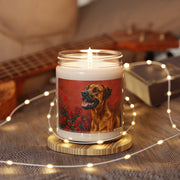 Rhodesian Ridgeback Candle – Vintage Art Gift for Pet Lovers