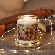 Golden Retriever Memorial Candle – Pet Lover Gift with Artistic Design