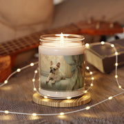 Elegant French Bulldog Candle - Vintage Art Gift for Dog Lovers