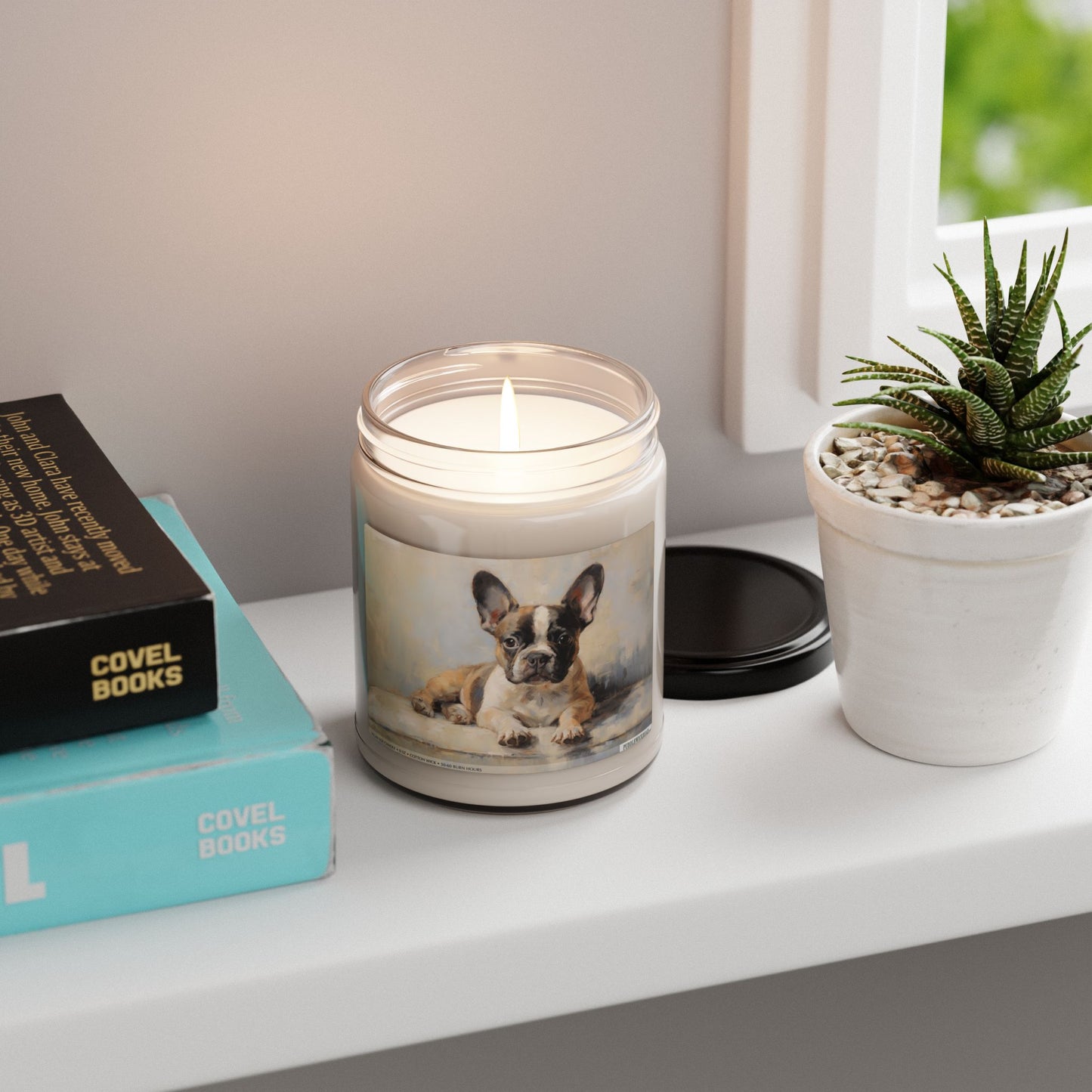 French Bulldog Soy Candle - Memorial Gift for Dog Lovers